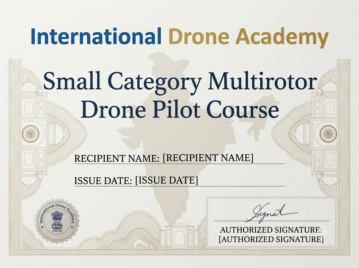 Small category multirotor pilot course